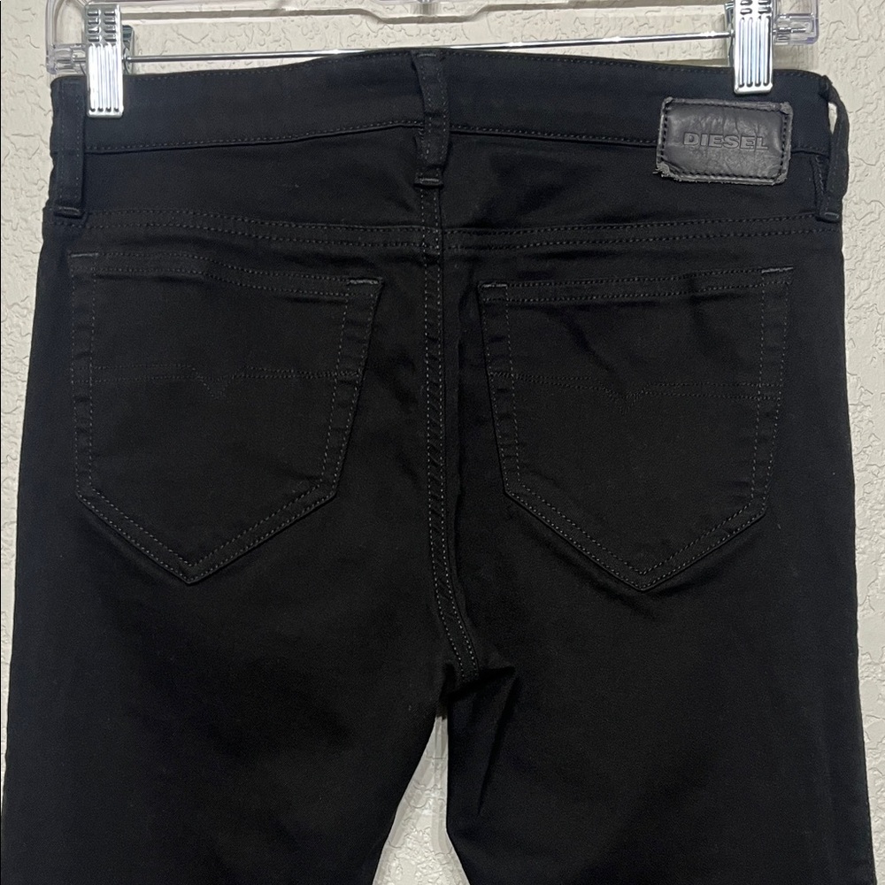 Diesel Black Super Skinny Women’s Size W28-L32 SKINZEE-XP Jeans - Picture 9 of 10